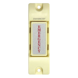 Botón de Emergencia / Botón de Pánico / Ideal como botón de pánico / Montaje de Superficie / Relevador NC/NO Momentáneo / Uso con Sirenas y Estrobos / Ideal para Control de Acceso