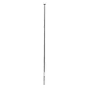 Poste de Esquina de 1.2m para Cerca Electrificada de Tubo Galvanizado cal. 18 de 1"Diam. Ideal para 5 Aisladores (No incluidos).