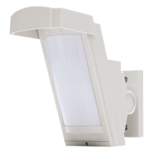 Detector PIR para Exterior / 12 m (39.4 ft) / 85° / Montaje 2.5-3 m / Cableado / Lógica Inteligente Antimascota / Doble Blindaje / Compatible Universal