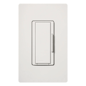 Control atenuador acompañante Maestro para atenuación multilocalización desde hasta 10 puntos, 120 V, cableado estándar de 3 vías, color blanco