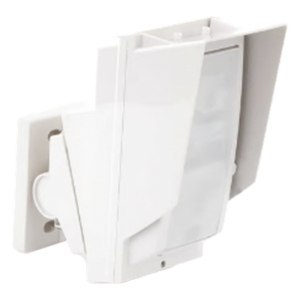 Detector de Movimiento PIR / 100% Exterior / Cableado / 24 m (78.7 ft) de Alcance / IP65 / Giro 180° / Instalación a 3 m / Compatible con Cualquier Panel
