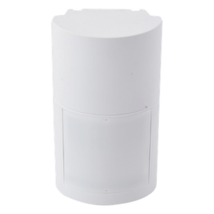 Detector de Movimiento Pasivo / Inalambrico (alimentación) / Altura de montaje 0.8m a 2.7 m ajustable / 100% Exterior / Compatible con cualquier panel de alarma