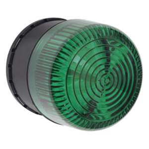 Microcontrolador SELECT-ALERT con Alarma Sirena/Estrobo para notificar Entradas/Salidas No Autorizadas y Emergencias, Color Verde