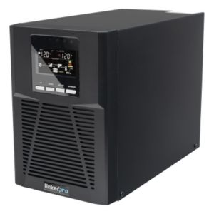 UPS 1000VA/900W  Online Doble Conversión /Pantalla LCD / 3 tomas 5-15R / Regulación de Voltaje / Protección RJ45