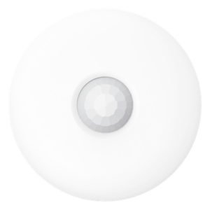 Sensor PIR Dual-Tech de Techo / Cobertura 360° / Rango 12 m (39.4 ft) / 172 Zonas de Detección / PIR + Microondas 24 GHz / Interior