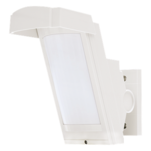 Detector PIR Exterior / Inalámbrico a Batería / 12 m y 85° / 94 Zonas / Antimascara / IP55
