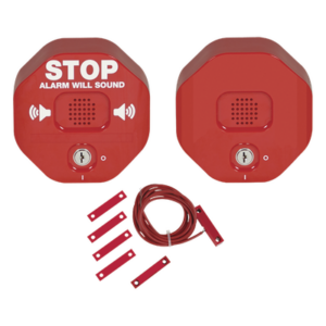 Alarma Multifunción Exit Stopper® Con Bocina Remota, Para Puertas Dobles, Solo Interiores