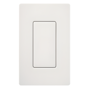 Inserto ciego para cubrir aberturas sin usar en placas de pared estilo designer Claro y Satin Colors, color Snow satinado