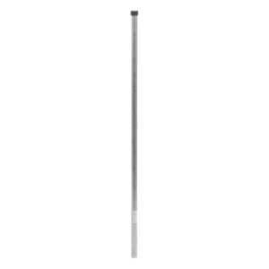 Poste de Esquina de 1m para Cerca Electrificada de Tubo Galvanizado cal. 18 de 1"Diam. Ideal para 5 Aisladores (No incluidos).