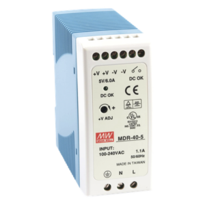 Fuente de poder Industrial Riel Din 5Vcc, 40W