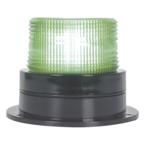 Burbuja Brillante de Larga Vida Útil, con 8 LEDs Color Verde, Domo Verde, 110 Vca
