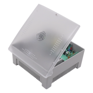 Fuente de Poder con Gabinete de 4 Salidas de 11 - 15 Vcc / 5 Amper / Voltaje de Entrada: 96 - 264 Vca / Soporta Protección contra Sobrecorriente de Salida, Protección contra Cortocircuito / Led Indicador