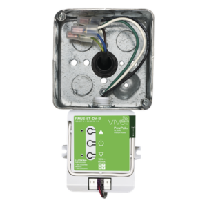 Módulo de atenuación inalámbrico PowPak con control 0-10 V, 8 A, 120/277 V, para balastros y drivers LED, compatible con controles Pico, sensores Radio Powr Savr y hub Vive