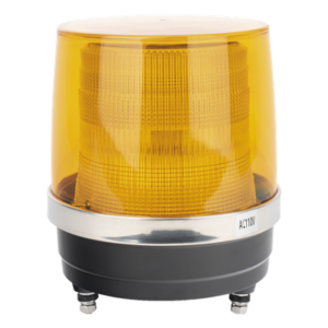 Burbuja Brillante de Larga Vida Útil, Con 150 LEDs, Color Ambar, Domo Ambar, 110 Vca