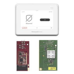 Panel de alarma todo-en-uno con pantalla táctil de 7 pulgadas y módulo de toma de control para sensores 5800, 2GIG, DSC, ITI/Qolsys y Bosch
