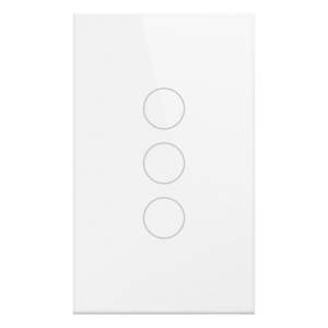 (Wifi) Apagador switch inalámbrico WIFI, control de 3 regresos de carga, 110V