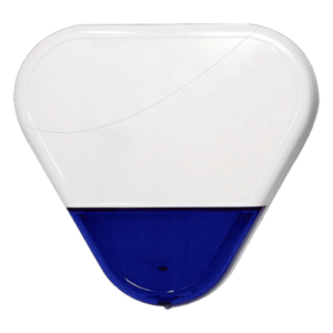 ALULA - Sirena Inalámbrica para Exterior / Volumen Sonoro 100 dBA / Vida Útil Batería 2-5 años / Alimentación AC Opcional / Resistente al Agua IP56 / Compatible Connect+