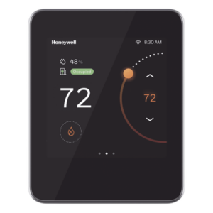 Termostato comercial conectado para unidades rooftop y bomba de calor con BACnet MS/TP, BACnet IP sobre Wi-Fi y app móvil