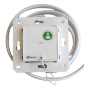 Módulo Asistencial de Empotrar IP67 / Material ABS Antimicrobiano / Botón Cancelación / Indicador Luminoso de Alarma y Presencia / RS485 / Compatible Cajas Europeas y Americanas