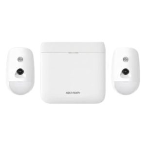 (AX PRO) KIT de Alarma AX PRO / Incluye: 1 Hub con Batería de Respaldo / 2 Detectores de Movimiento con Cámara (PIRCAM) / Compatible con Hik-Connect P2P