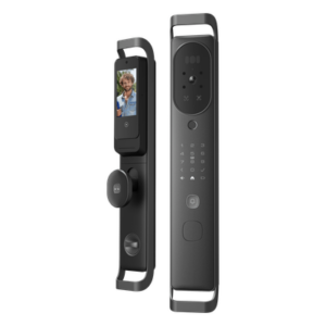 Cerradura Inteligente Multibiométrica / Reconocimiento Facial + Venas Palma + Huella Digital / Teclado Numérico + Tarjetas IC + NFC / Pantalla HD 4.5 Pulgadas / Batería Doble 4000mAh + 2500mAh / Conexión WiFi 2.4GHz / App Smart
