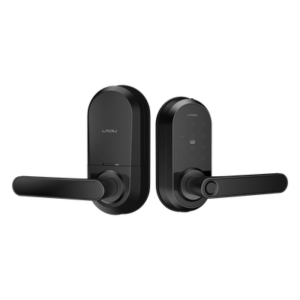 Cerradura Inteligente Wi-Fi / Escáner de Huella Digital / Teclado Táctil / Compatible con App / 8 Baterías AA / Puerta Interior y Exterior / Función Normalmente Abierto / FCC Clase B