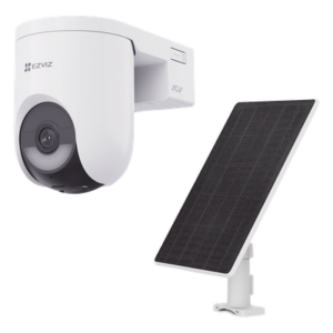 Kit Cámara PT 4G y Wi-Fi / 2K+ (4Megapixel) / IA Detección Humano-Vehiculo / Color Nocturno / Batería 5200 mAh / IP65 / Incluye Panel Solar 5W IP65