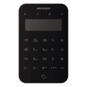 (AX PRO) Teclado Inalámbrico con Pantalla LCD para Armado y Desarmado / Color Negro / Funciones de Automatización para control de Relevadores