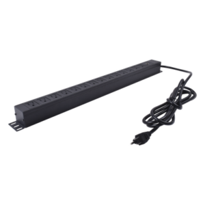 Unidad de Distribución de Energía (PDU) / 14 Tomas / 125 V / Montaje Vertical / Cable 1.90 m (6.2 ft) / Gabinete 650 mm (25.6 in) de Ancho