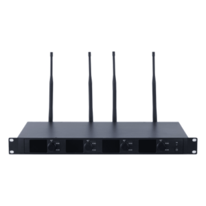 Receptor Micrófono Inalámbrico Digital UHF | Transmisión Digital U-Band pi/4-DQPSK | Distancia 80 mts | Encriptación de Audio | 2197 Ecualizaciones | 15625 Efectos de Reverberación | Pantalla LCD
