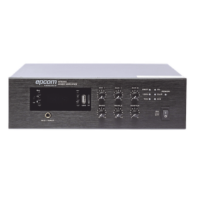 Mini Amplificador de Audio Mezclador | 240W RMS | Sistema 70/100V | MP3 | Tuner | Bluetooth | Musica ambiental y Voceo