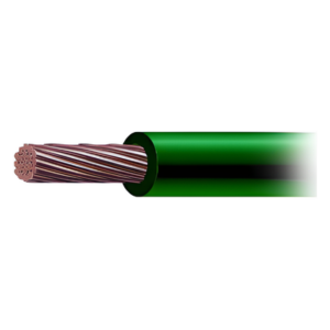 Cable THW-LS / Calibre 4 AWG / 19 Hilos / Color Verde / Venta por Metro