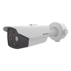 Cámara Bala IP Térmica y Óptica Biespectral / Análisis de Video (VCA) para Protección Perimetral / Medición de Temperatura -20°C a 150°C / Teleobjetivo Térmico 9.7mm / Térmica 256 x 192