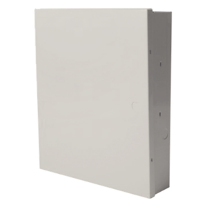 Gabinete metálico para panel de alarma, sin chapa, diseño delgado para instalación en pared