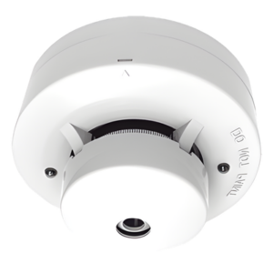 Detector de Humo Fotoeléctrico No Direccionable de 4 Hilos / Buzzer Integrado / LED 360° / DC 12 V / Algoritmos de Discriminación Avanzada