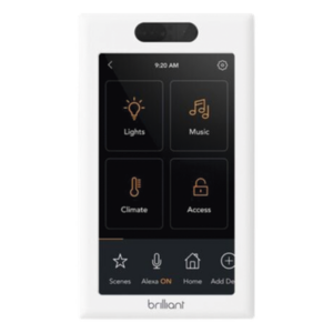 Control de iluminación touch desde su pantalla en pared
