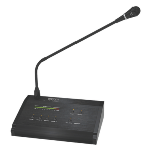 Micrófono a Distancia de 4 Zonas para Sistema de Voceo SF4240MP | No compatible con SF4240UC o SF2240UC