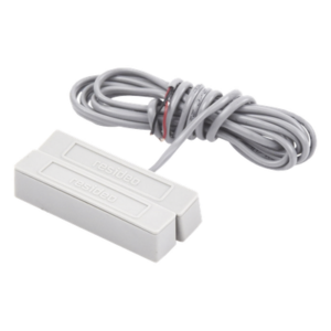 Contacto magnético de montaje en superficie compatible con paneles de la línea V-Plex, color gris