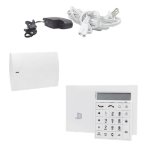 Panel de alarma inalámbrico con receptor integrado y video verificación para monitoreo con software Frontel