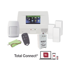 Panel de alarma inalámbrico autocontenido con pantalla táctil de 4.7 pulgadas, listo para Total Connect y automatización Z-Wave