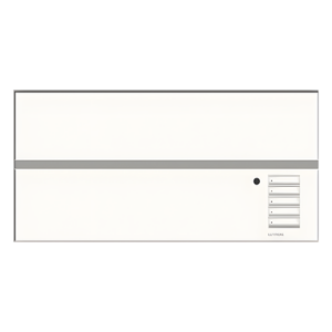 Unidad de control de iluminación GRAFIK Eye QS para 6 zonas con radiofrecuencia Clear Connect, escenas programables e integración con RadioRA 2 y HomeWorks QS, color blanco