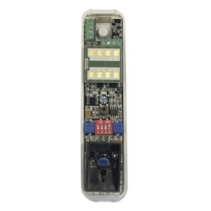 Sensor tipo cortina/ Interior y Exterior/ Funcion antimascara / Doble tecnologia PIR & MW/ Cobertura de hasta 12 metros/ Compatible con cualquier panel de alarma / Cableado
