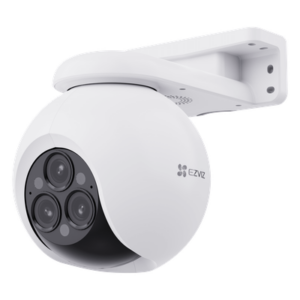 Cámara PT / Wi-Fi / Triple Lente / Panorámica 360° / Resolución 2k+ / Visión Nocturna a color / IA Detección de Humanos y Vehiculos / Alarma con Sirena y Luz / IP67