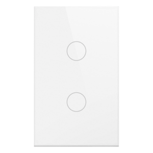 (ZigBee) Apagador switch inalámbrico ZigBee, control de 2 regresos de carga, 110V