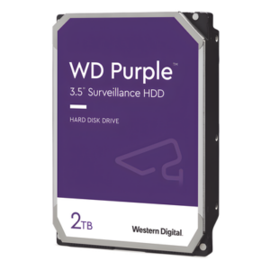 Disco Duro PURPLE de 2TB / 3 AÑOS DE GARANTÍA / Para Videovigilancia