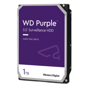 Disco Duro Purple de 1 TB / 5400 RPM / Optimizado para Soluciones de Videovigilancia / Uso 24-7 / 3 Años de Garantia