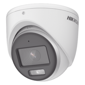 [ColorVu] Turret TURBOHD 3K (5 Megapixel) / Micrófono Integrado / Lente 3.6 mm / Imagen a Color 24/7 / 40 mts Luz Blanca / Exterior IP67 / dWDR / 4 Tecnologías