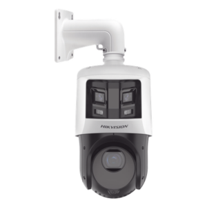 [TandemVu] PTZ IP 4 Megapixel con Cámara Panoramica 6 Megapixel / 25X Zoom / 100 mts IR / IP66  / WDR / PoE+ / Entrada-Salida de Audio y Alarma / Ultra Baja Iluminación / Micro SD