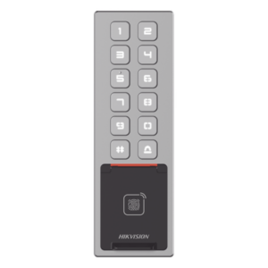 Teclado Exterior WiFi Antivandálico IP65 & IK08 / Administrable en la Nube / Alta y Baja de Passwords Remotamente con Horarios / Acceso por PIN, Tarjeta MIFARE, Huella y Tarjeta Virtual Bluetooth