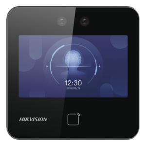 Terminal Min Moe WiFi / Touch de Reconocimiento Facial Ultra Rápido para ASISTENCIA y Control de ACCESO / 1500 Rostros y 3,000 tarjetas /  Lee códigos QR / Videoportero / Detección de Cubrebocas / SIP Estandar / HIK-IA